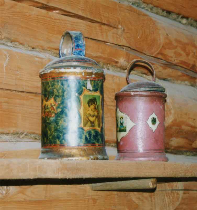 Туеса расписные