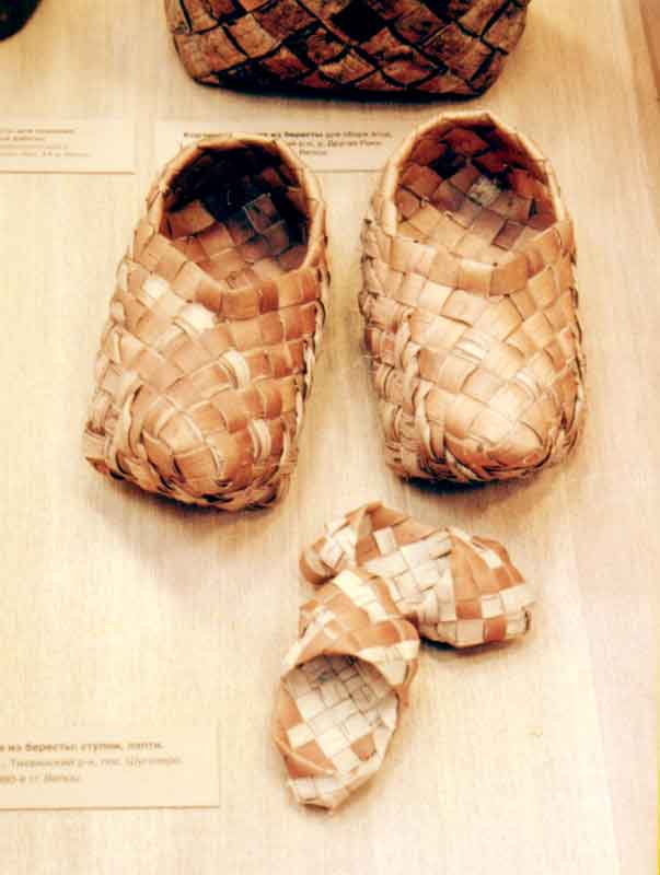 Лапти, ступни